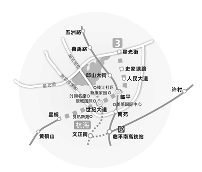 杭州地铁四期开工啦！3号线和18号线的换乘站世纪大道站率先开建