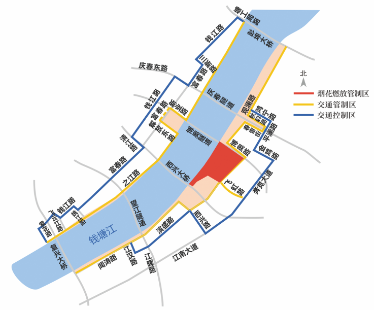 “迎亚运、庆元宵”杭州烟花灯光秀2月5日19:00开启