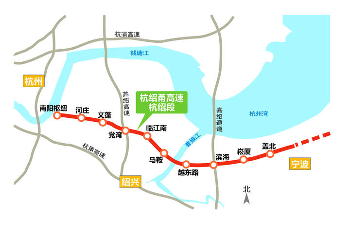 从杭州到宁波1小时 杭绍甬高速何时通车？