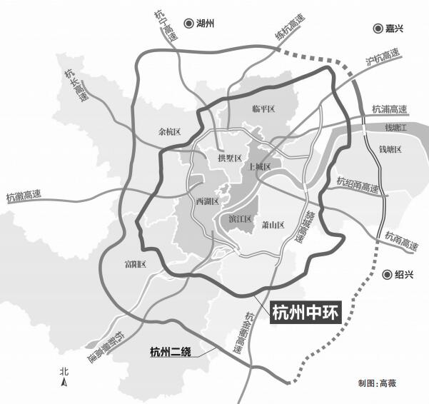 杭州中环进展如何？“东半环”初步设计获批