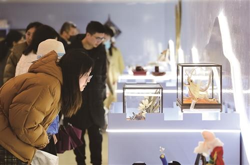 文创展日记  非遗文创产品“圈粉”市民