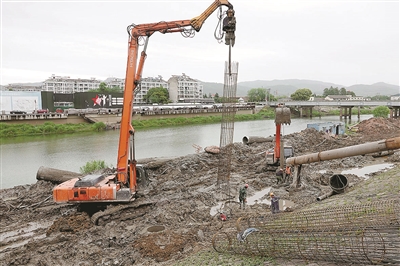 余杭创建红盟先锋 助力西险大塘工程建设