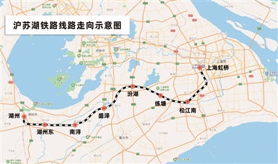 从杭州西站坐高铁明年就可以直达上海了