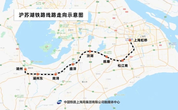 杭州西站明年坐高铁可直达上海！
