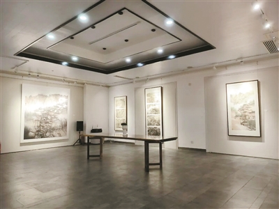 “云山何处”六人中国画作品联展在杭州雁庐艺术馆展出
