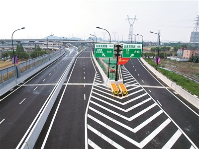 瓶仓互通昨日正式通车 运溪高架余杭境内 所有互通全部建成