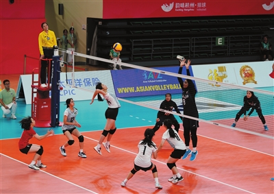 “韵味杭州”第一届亚洲U16女子排球锦标赛湖州赛区开赛