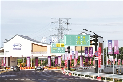 杭州都市区中环104国道杭绍公路临平段改建通车