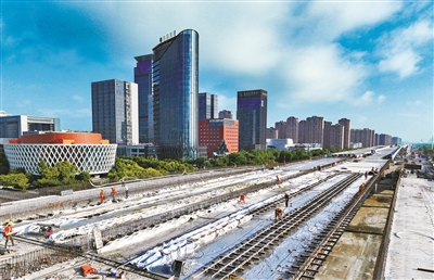 宁波世纪大道快速路  全力推进