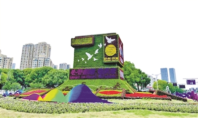 杭州特色景观小品遍地开花 扮靓家园迎亚运 让市民游客出行路上处处有“好风光”