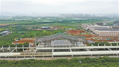铁路奉化站扩建站房 全面进入装饰装修阶段