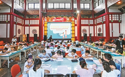 “平安杭州 护航亚运”第三届杭州市中小学生主题征文比赛 迎来现场作文比赛环节