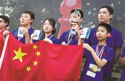 杭州双星闪耀国际赛场 助中国国象勇夺U16奥赛冠军