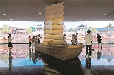 清代的大运河“导航图”长啥样？ 来中国京杭大运河博物馆“沉浸式”体验运河