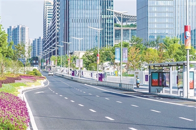 韵味杭州 蝶变亚运 市容景观整洁有活力 夜景灯光精致又低碳