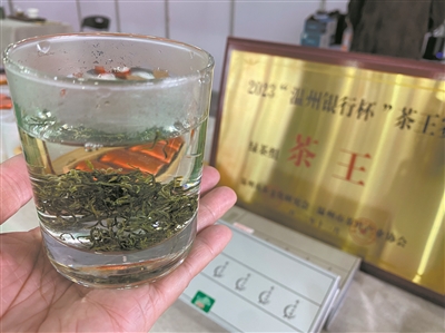 这场赛事展现温州茶叶高品质  看看“茶王”都长啥样