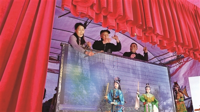泰顺提线木偶戏连演七天  小山村提前开启“过年模式”