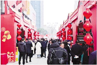 “烟火气”里升腾“年味” 年货节点燃新年消费“第一把火”