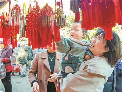庄桥“周三集市” 年味浓