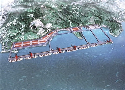 浙江最南端港口迎“风”远航  苍南将建烟墩山通用码头