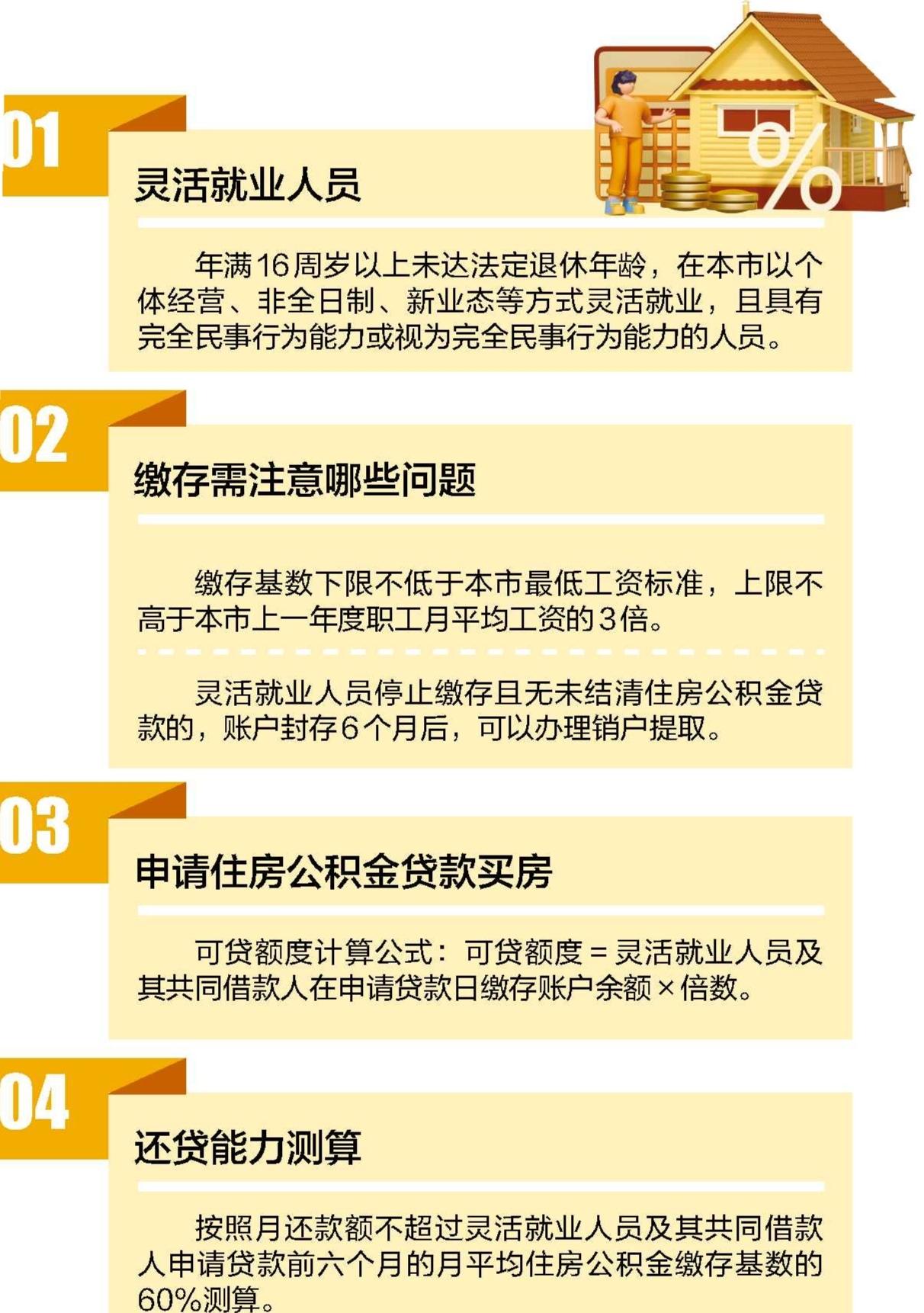 从5月1日起 灵活就业人员可缴存住房公积金