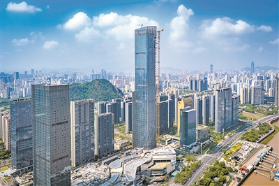 华润都市中心二期刷新“天际线”