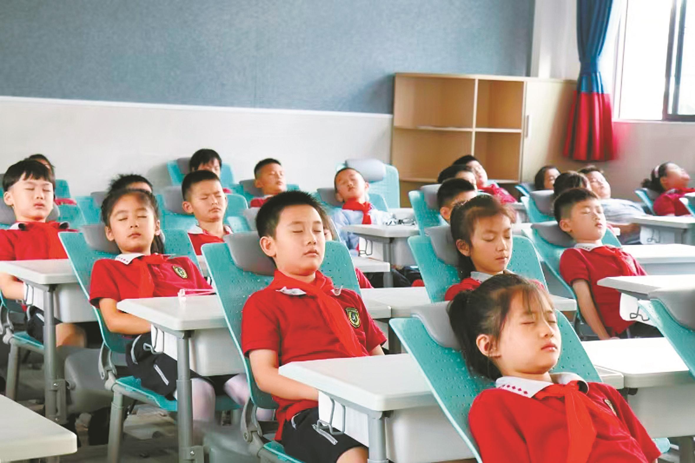 宁波今年将配午休装备4.65万套  到2027年，“午休躺睡”工程将在全市中小学校落实推广