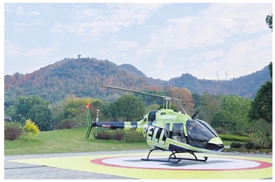 从嘉兴到绍兴，单程25分钟 又一条跨城低空 观光游线试飞成功