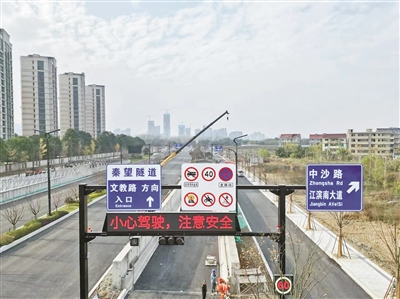 富春江流域首条过江隧道春节前通车